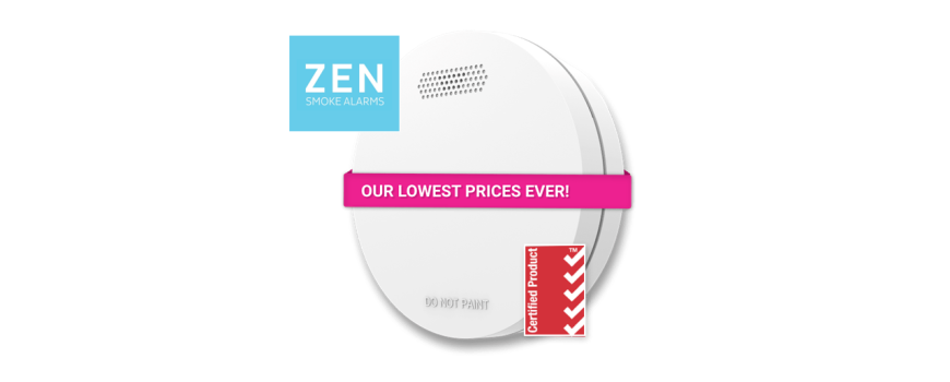 Interconnected smoke alarms - our lowest prices ever!