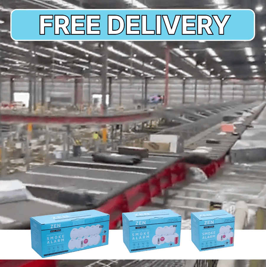 Interconnected Smoke Alarm Free Australia Post Delivery