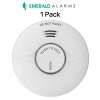 Emerald Wireless Interconnected Photoelectric Smoke Alarm - 1 Pack