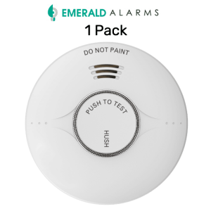Emerald Wireless Interconnected Photoelectric Smoke Alarm - 1 Pack