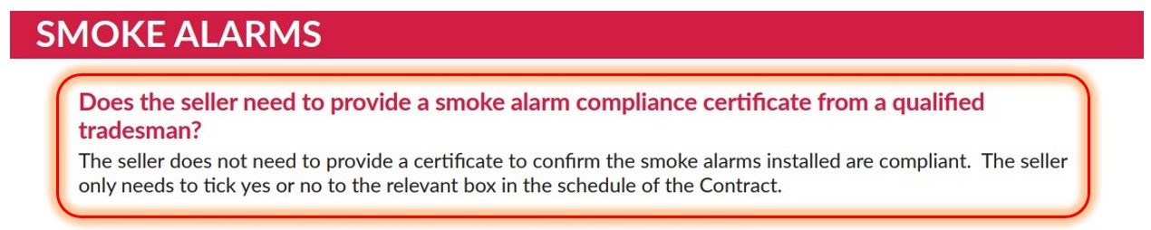 Selling in QLD and the smoke alarm compliance certificate